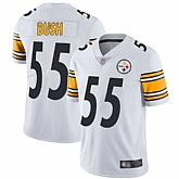 Youth Nike Steelers 55 Devin Bush White 2019 NFL Draft First Round Pick Vapor Untouchable Limited Jersey Dzhi,baseball caps,new era cap wholesale,wholesale hats